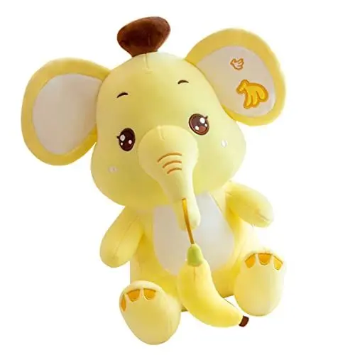 Produktbild: ibasenice Plüsch Baby Elefant Riesige Kuscheltiere Elefant Plüschtier Tiere Plüschtier Partygeschenke Mit Zoomotiven Kawaii Stofftier Stoffpuppe Dekorationen Karikatur Pp Baumwolle Kleinkind