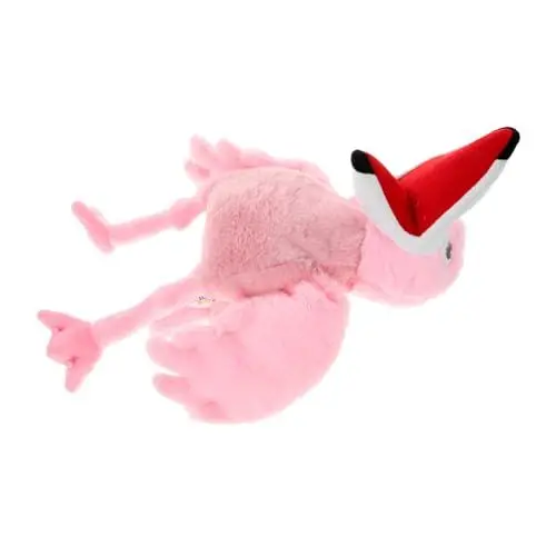 Produktbild: ibasenice Plüsch Handpuppe Kinderhandpuppe Flamingo Handpuppe Fantasiespielzeug Fantasieentwicklung Handpuppe Puppenspiel Kinderfigur Marionette kreatives Handspielzeug PP Baumwolle Rosa