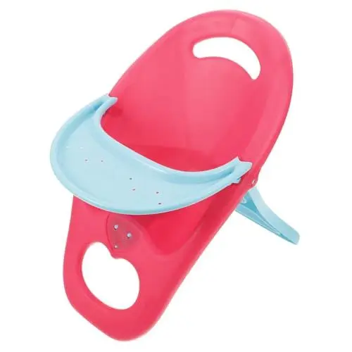 Produktbild: ibasenice Baby-hochstuhl Spielzeug-puppenhochstuhl Rollenspielstuhl Für Jungen Und Mädchen Puppenhausmöbel Miniatur-küchenset Rollenspiel-esszimmerstuhl