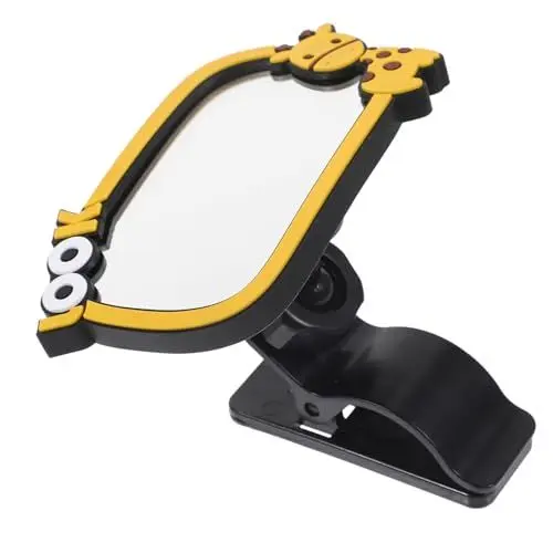 Produktbild: ibasenice Baby-rückspiegel Für Autoglas Gummi-clip-on-design Zur Überwachung Von Säuglingen