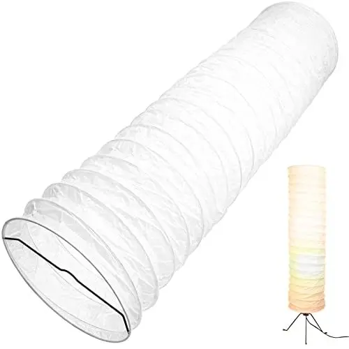 Produktbild: ibasenice Stehlampenschirm Papier - Stehlampen Im Nordischen Stil Für Schlafzimmer Stehlampen Für Wohnzimmer - Moderner Lampenschirm (Nur Lampenschirm)