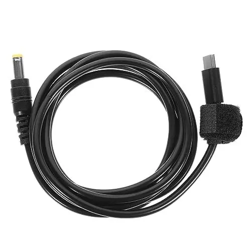 Produktbild: ibasenice Typ-c-auf-dc-netzkabel 5 5 X 2 5 Mm Dc-konverter-adapterkabel Mehrspannungs-netzadapter Typ-c-auf-5 5 X 2 5 Mm Netzkabel Für Mobilgeräte