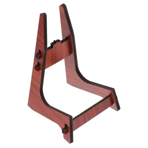 Produktbild: ibasenice Gitarren-ukulelenständer Faltbares Design Tragbarer Instrumentenständer Bodenhalter für Anfänger
