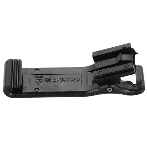 Produktbild: ibasenice - -Rückenclip Gürtelhalterungen Clip für -Wege-Radios Rückenclips aus Kunststoff Schulterclips Gurthalterungen aus Kunststoff Cliphalter tragbarer Clip Plastik Black
