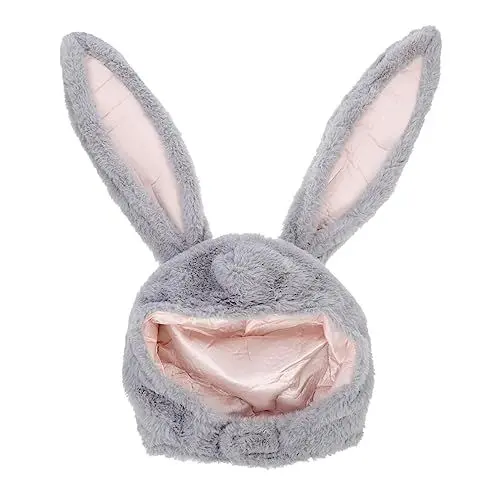 Produktbild: ibasenice Hasenohren Kapuze Weihnachten Kostüm Zubehör Realistische Ohren Hut Für Cosplay
