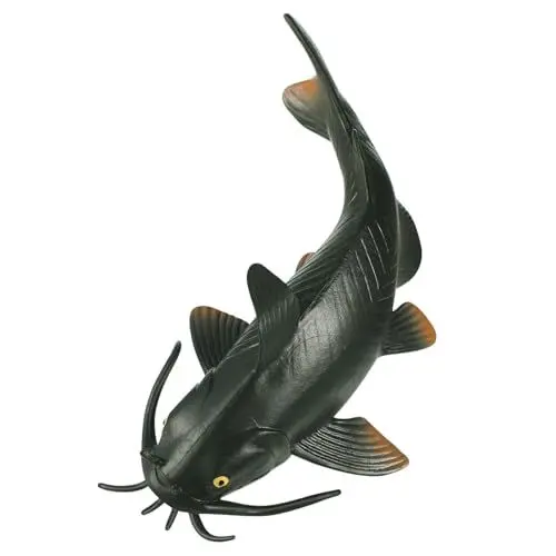 Produktbild: ibasenice Wels-Spielzeug-Ornament Gefälschter Fisch Gefälschtes Fischaquarium Gefälschte Fischdekoration Gef?lschtes Welsmodell Schwedische Gummifisch Kind Plastik Lebender Fisch Fischform