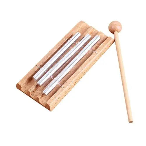 Produktbild: ibasenice Windspiele Xylophon Für Kinder Ozeantrommel Kinder-xylophon Klangspiel Chimes Stäbe Klassenzimmer-management-tool Chime Bar Glockenspiel Energie Schreibtisch Metall Bildungsbedarf