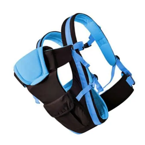 Produktbild: ibasenice Atmungsaktiver Ergonomischer Babytrage-rucksack Für Neugeborene Verstellbar Komfortabel Geeignet Für Monate Tragkraft Blau Mit Belüftung