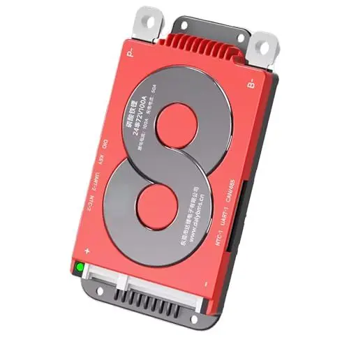 Produktbild: IbdrY BMS 12V 24V 48V 60V 4S 5S 6S 7S 8S 13S 14S 15S 16S Li-Ionen-Lebensdauer4 LTO 60A 80A 100A für Lithium-Batterie + RS485 KANN Linien,Lifepo4 15S 48V 100A