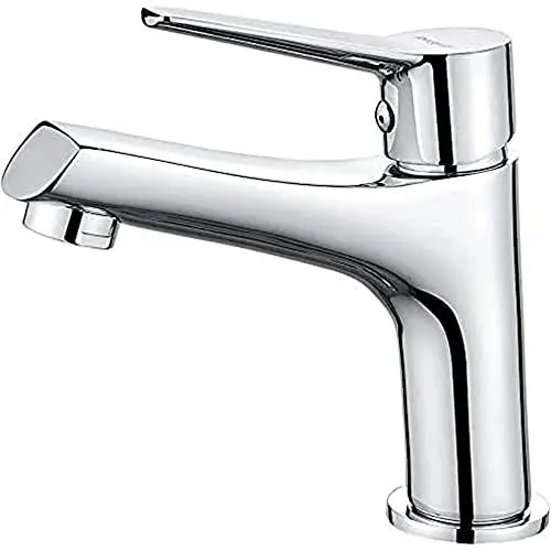 Produktbild: Ibergrif Arial - Einhebel Bad Wasserhahn, Waschtischarmatur, Chrom, Silber