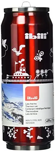 Produktbild: IBILI - Thermobehälter Eco, 500 ml, Edelstahl 18/10, Doppelwand, wiederverwendbar