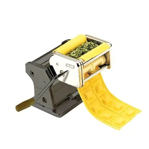 Produktbild: Ibili IB-725404 Ravioli-Aufsatz für Pastamaschine 773100 Nudelmaschine, Edelstahl, silber, 17 x 12 x 8 cm