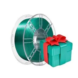 Produktbild: iBOSS PLA Plus (PLA+) Glänzendes Seide 3D Drucker Filament 1,75mm, Seiden filament Maßhaltigkeit +/- 0,02 mm, 1kg Spule (2,2 lbs) für FDM 3D Drucker, Silk Grün