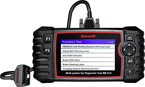 Produktbild: iCarsoft OBD II MB V3.0 Profi Universelles Diagnosegerät für Mercedes/Sprinter/Smart