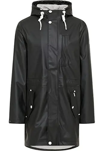 Produktbild: ICEBOUND Men's urban rain Regenmantel, Schwarz, XL