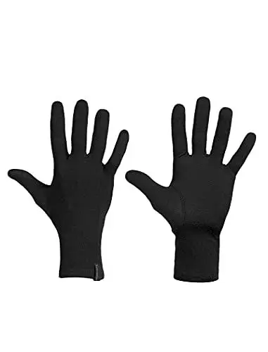 Produktbild: Icebreaker Unisex Merino Wolle Oasis Innenhandschuhe - 200 Leichtes Material - Schwarz, M