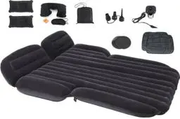 Produktbild: Icelus Auto Matratze SUV Luftmatratze with Luftpumpe 195 * 130 * 15 cm Aufblasbare Camping Kombi Luftbett für Auto Rücksitz Dickere Kofferraum Matratze Bett für Camping Outdoor Traveling