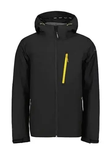 Produktbild: ICEPEAK Stoffjacke Trekkingjacke Herren Bison, schwarz Wasserdicht - 52
