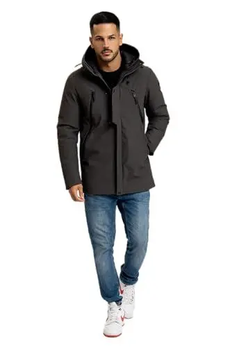 Produktbild: ICEPORT IPMJ11601-2245 IMMORTAN JOE MAN PADDED JACKET Jacket Herren AIR FORCE Größe L