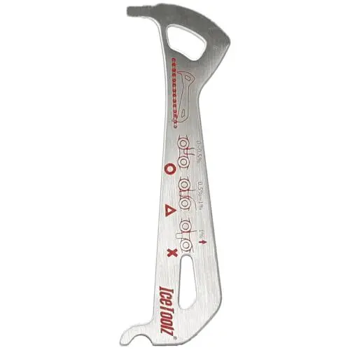Produktbild: IceToolz Uni Chain Wear Measuring Instrument, Silber, M