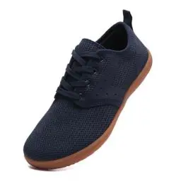 Produktbild: IceUnicorn Barfuss Schuhe Damen Barfußschuhe Herren Walkingschuhe Finessschuhe Outdoor Freizeit(118-Blau,44EU)
