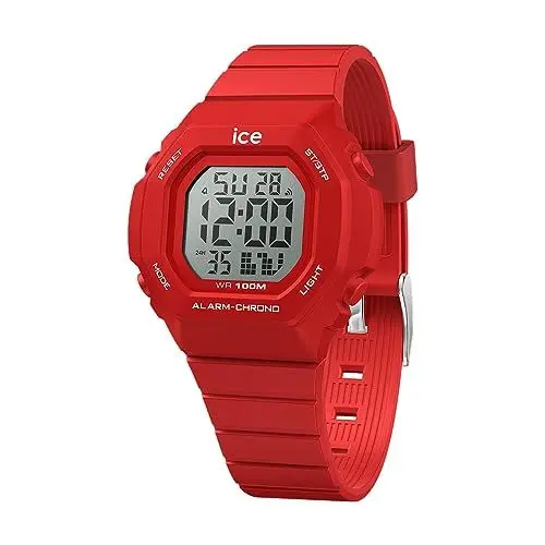 Produktbild: Ice-Watch - ICE digit ultra Red - Rote Jungen/Unisexuhr mit Plastikarmband - 022099 (Small)
