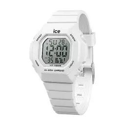 Produktbild: Ice-Watch - ICE digit ultra White - Weiße Jungen/Unisexuhr mit Plastikarmband - 022093 (Small)