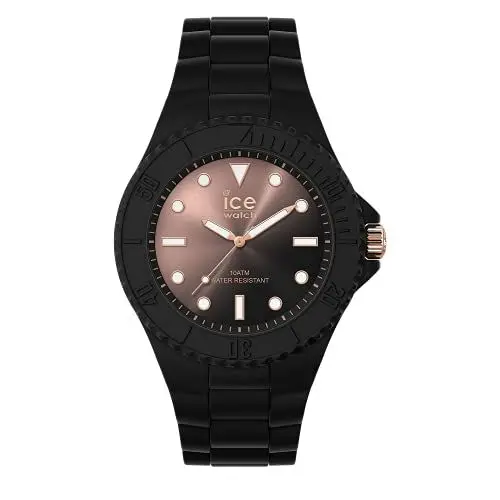 Produktbild: Ice-Watch - ICE generation Sunset black - Schwarze Damenuhr mit Silikonarmband - 019157 (Medium)