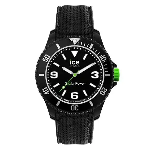 Produktbild: Ice-Watch - ICE sixty nine SOLAR Black - Schwarze Herrenuhr mit Silikonarmband - 019544 (Medium)