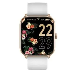 Produktbild: Ice-Watch - ICE smart Rose gold White - Rose-Gold Smartwatch für Damen mit Silikonarmband - 021413 (1,85