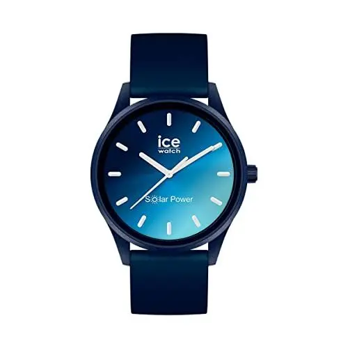 Produktbild: Ice-Watch - ICE solar power Blue sunset - Blaue Herren/Unisexuhr mit Silikonarmband - 020604 (Medium)