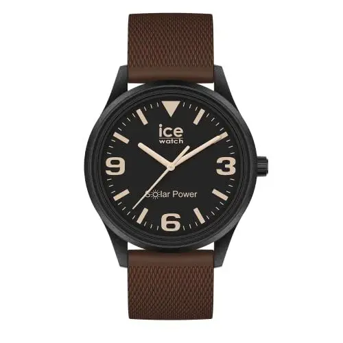 Produktbild: Ice-Watch - ICE solar power Casual brown - Braune Herrenuhr mit Silikonarmband - 020607 (Medium)