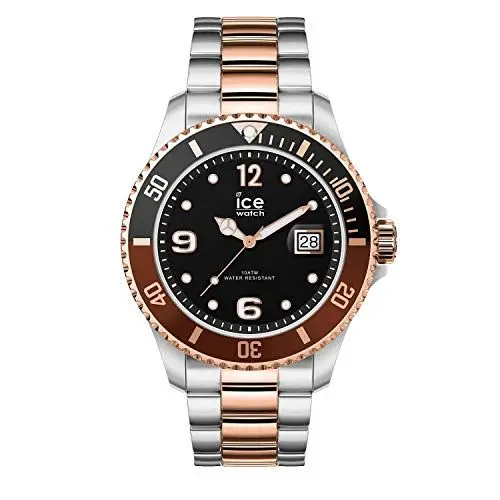 Produktbild: Ice-Watch - ICE steel Chic silver rose-gold - Silbergraue Herren/Unisexuhr mit Metallarmband - 016546 (Medium)