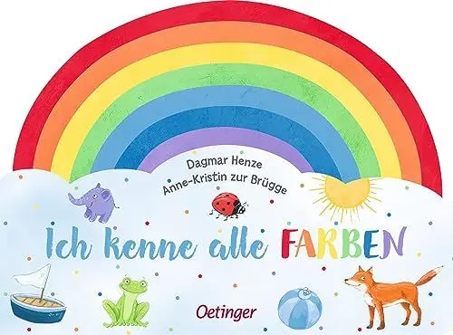 Produktbild: Ich kenne alle Farben: Interaktives und lehrreiches Kinderbuch ab 1 Jahr zum spielerischen Lernen der Farben