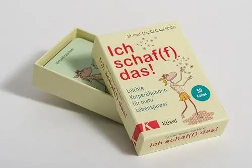 Produktbild: Ich schaf(f) das!: Leichte Körperübungen für mehr Lebenspower. 50 Karten - Mit Stülpdeckelschachtel und Booklet (Claudia Croos-Müller, Band 8)