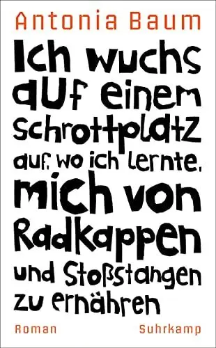 Produktbild: Ich wuchs auf einem Schrottplatz auf, wo ich lernte, mich von Radkappen und Stoßstangen zu ernähren: Roman (suhrkamp taschenbuch)