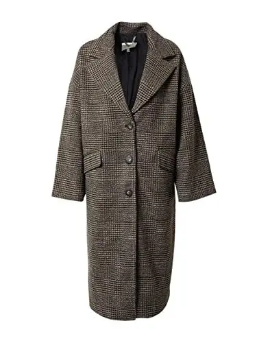 Produktbild: ICHI Damen Übergangsmantel schwarz/braun 38