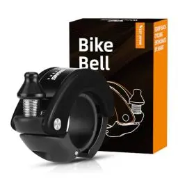 Produktbild: ICOCOPRO Fahrradklingel Mini Fahrrad Klingel – 100dB Laut Fahrradklingel Mountainbike, Innovative rennrad klingel Fahrradglocke für Ebike MTB Kinderfahrrad – für 22,2 mm Lenker
