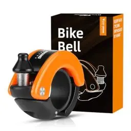 Produktbild: ICOCOPRO Fahrradklingel Mini Fahrrad Klingel – 100dB Laut Fahrradklingel Mountainbike, Innovative rennrad klingel Fahrradglocke für Ebike MTB Kinderfahrrad – für 22,2 mm Lenker