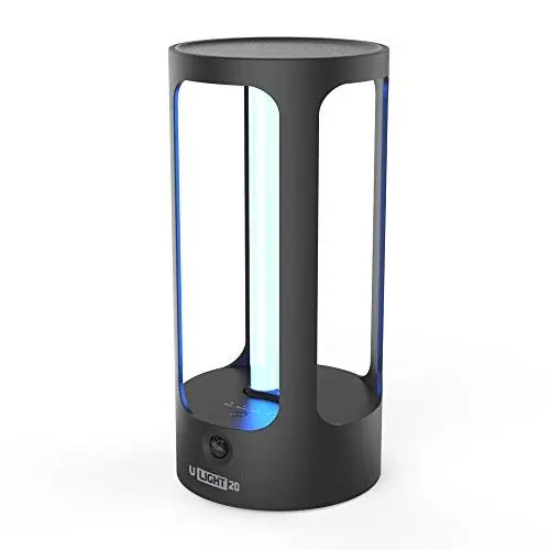 Produktbild: IconBIT U LIGHT 20 Medium UV-Sterilisationslampe – neutralisiert Bakterien und Viren, für Räume bis zu 20 m², schwarz