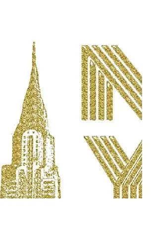 Produktbild: ICONIC Gold Chrysler Building sir Michael Drawing Journal: ICONIC Gold Chrysler Building sir Michael Drawing Journal
