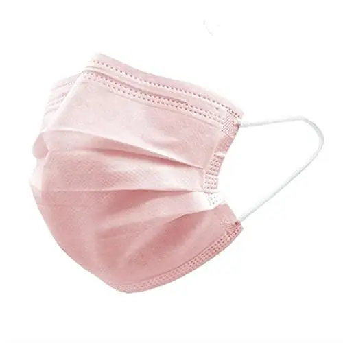 Produktbild: iCOOLIO op Masken, medizinischer mundschutz, medizinisch Maske, medizinische Masken, einwegmasken, Mund nasen schutzmaske, schutzmasken, Gesichtsmaske einweg, einmalmasken 50 Stück Rosa