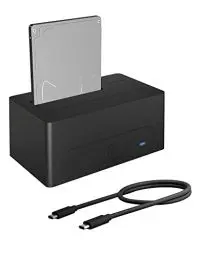Produktbild: ICY BOX USB-C 3.1 Festplatten DockingStation für 2,5 Zoll und 3,5 Zoll HDD und SDD, USB 3.1 (Gen 2) Type-C Anschluss, IB-1121-C31