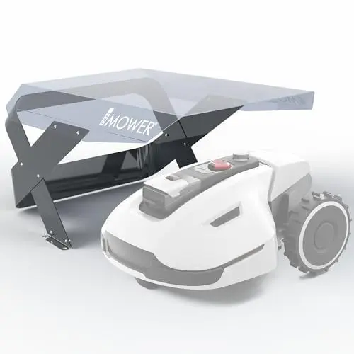 Produktbild: IdeaMower Mähroboter Garage - Robuste Polycarbonat Wetterabdeckung für Mammotion Yuka - Garage Für Mähroboter Schutz