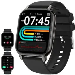 Produktbild: IDEALROYAL Smartwatch Damen Herren, Smart Watch mit Telefonfunktion, 1,85