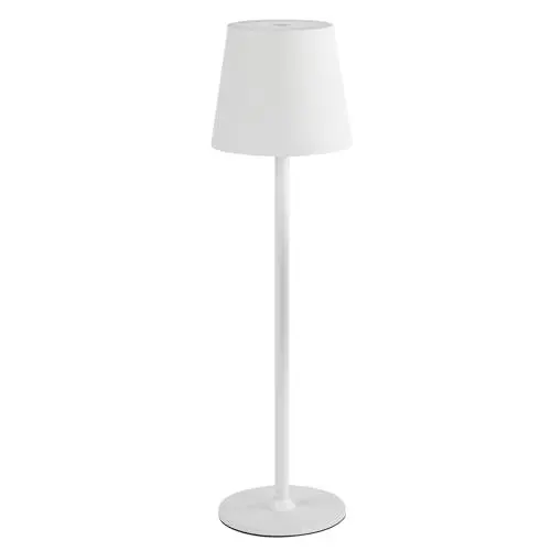 Produktbild: Idena 50124 - LED Tischlampe touch, Wiederaufladbare Lampe für Außen und Innen, höhenverstellbare Tischleuchte in Weiß