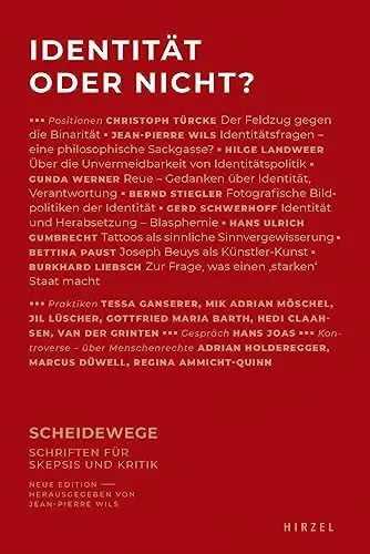 Produktbild: Identität oder nicht?: Scheidewege - Schriften für Skepsis und Kritik (Scheidewege Printausgabe, 52)