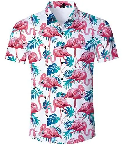 Produktbild: IDGREATIM Idgreaim Juniors Hemden Shirs Hawaiihemd Sernhaufen des Nebelflecks 3D kühle Hemd beiläufige Kurzarm Hemden Shirs