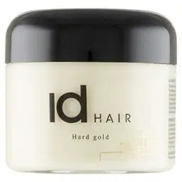 Produktbild: IdHAIR Hard-Gold-Haarwachs für kurzes Haar – Haarwachs für Männer – starker Halt, 100 ml (1er Pack)