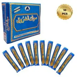 Produktbild: IDOBY Miswak Brush - Natürliches Zahnputzholz für strahlend Weiße Zähne - Vegan und Umweltfreundlich - Traditionelle Zahnbürste - Miswak Wurzel - 10er Pack